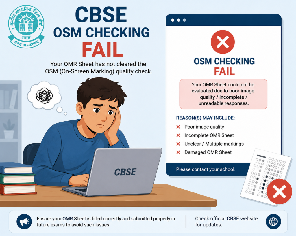 cbse osm fail