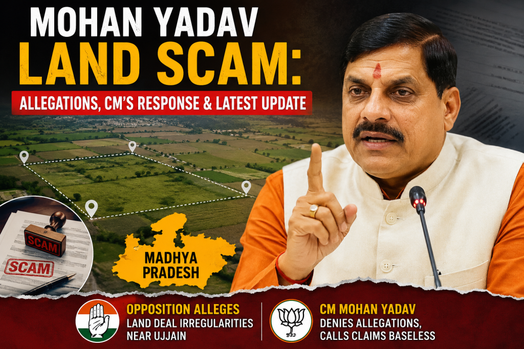 Mohan Yadav Land Scam: Allegations, CM's Response & Latest Update