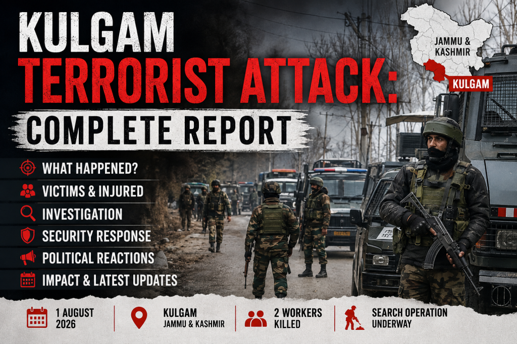 Kulgam Terrorist Attack: Complete Report